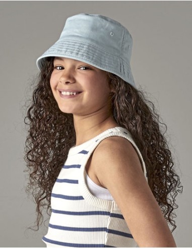 BEE-B90NB-Junior Organic Cotton Bucket Hat